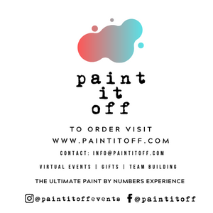 Virtual Paint Party| Hosted by Paint it Off - [Paint By Numbers]- Paint It Off by Stella and Bobbie