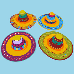 Cinco De Mayo - [Paint By Numbers]- Paint It Off by Stella and Bobbie