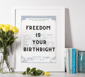 Birthright Prints | Home Decor - [Paint By Numbers]- Paint It Off by Stella and Bobbie