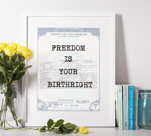 Birthright Prints | Home Decor - [Paint By Numbers]- Paint It Off by Stella and Bobbie