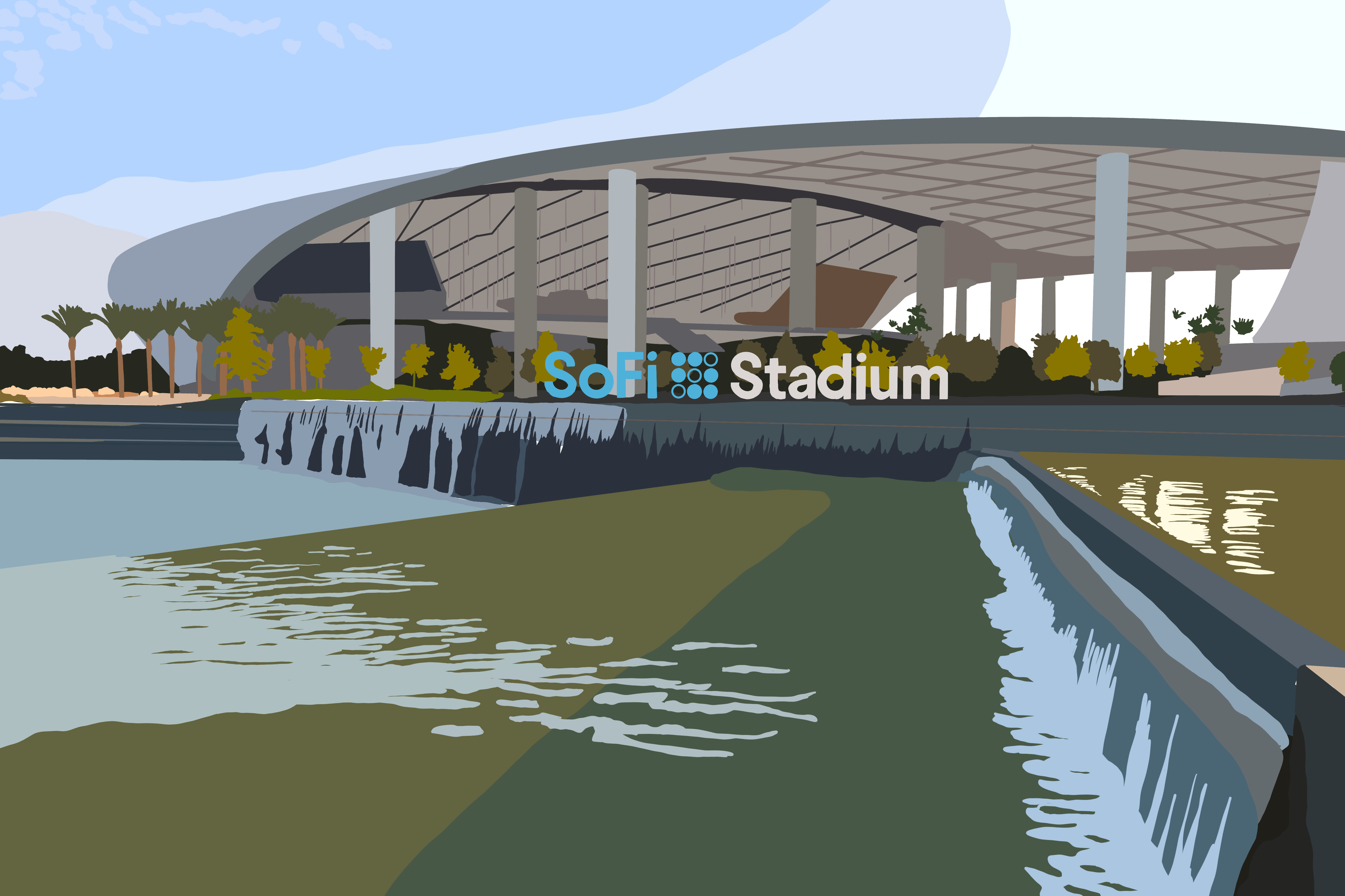 Tour, Dine, and Paint | Sofi Stadium 0ct. 30th - [Paint By Numbers]- Paint It Off by Stella and Bobbie